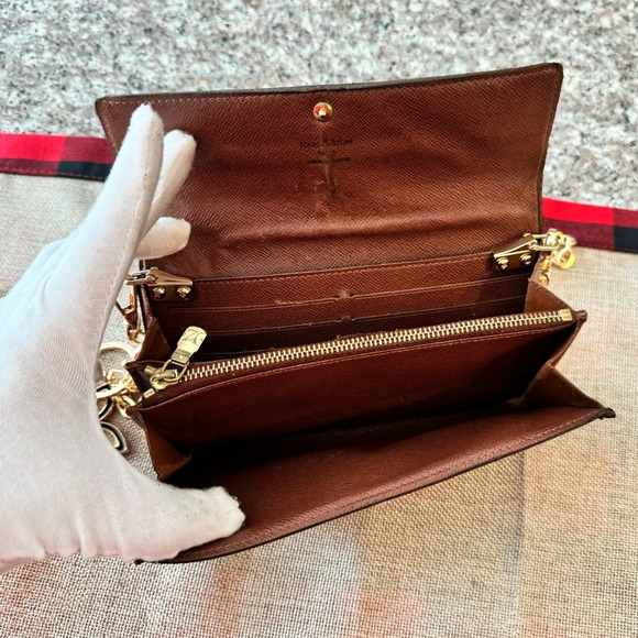 Louis Vuitton Monogram Portefeiulle Sarah Long Bifold Wallet/converted - Picture 7 of 12